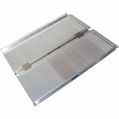 Varan Motors - SR607-3 Rampes De Fauteuil Roulant Rampes Pliables De Chargement 91cm De Long, Max 272KG - Gris 3 Varan Motors - SR607-3 Rampes De Fauteuil Roulant Rampes Pliables De Chargement 91cm De Long, Max 272KG - Gris